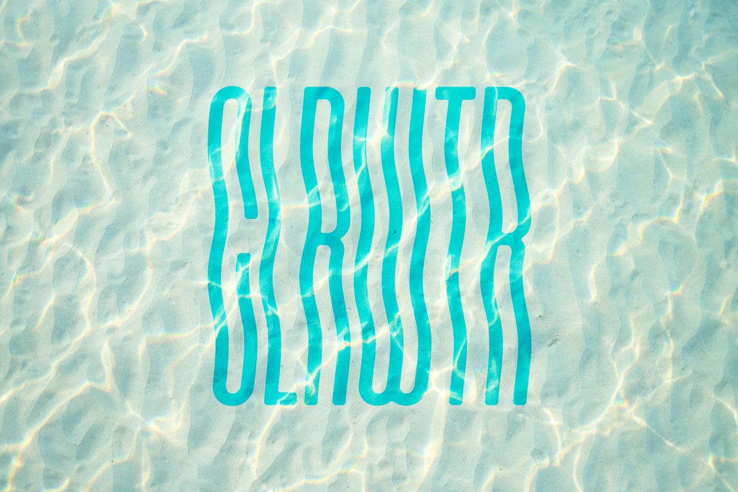 Custom Clearwater lettering produced on April 8, 2025.