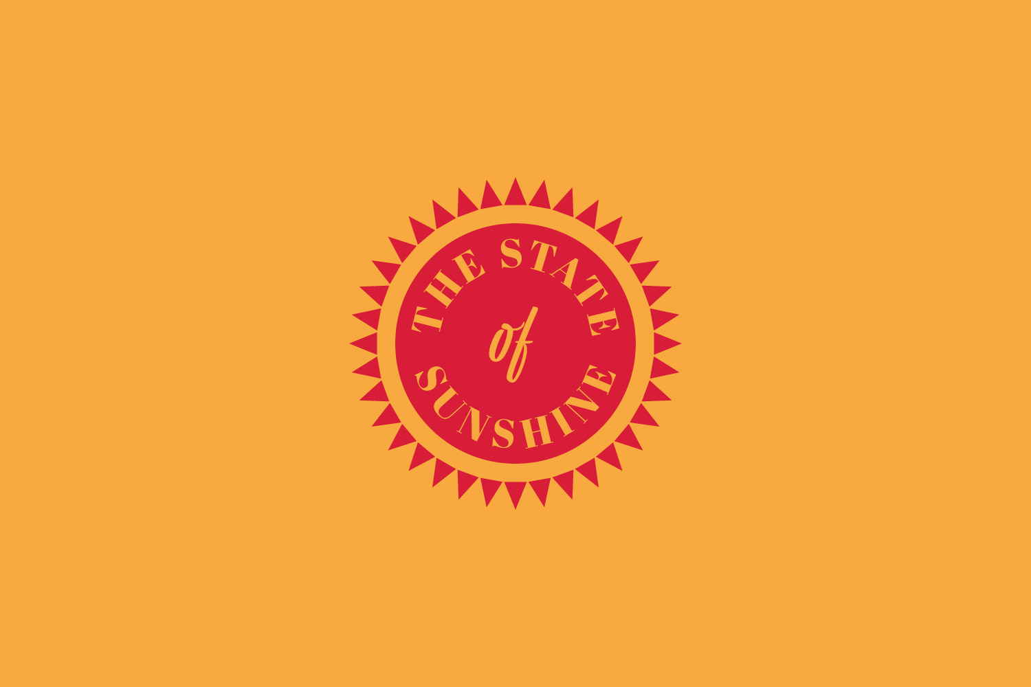 Custom The State of Sunshine pattern composition.